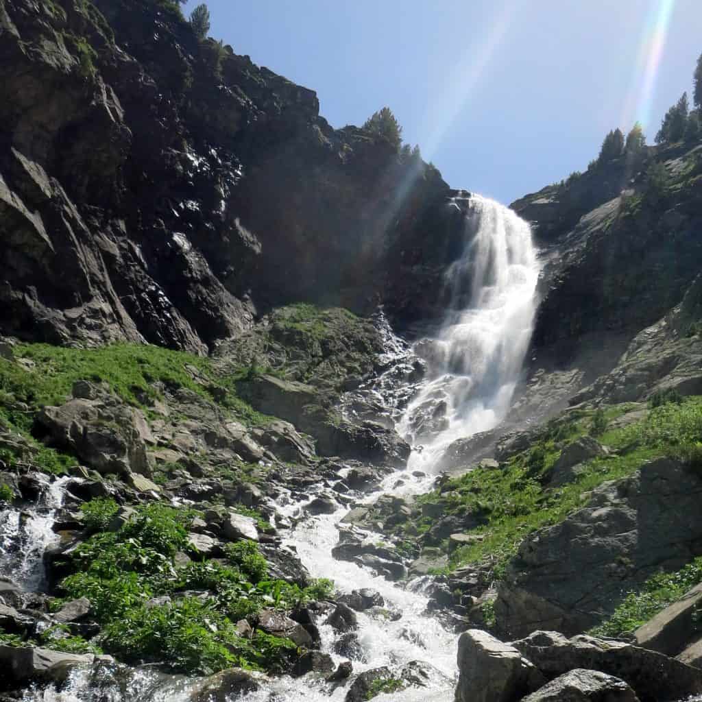 Skakavitsa Waterfalls in Northwestern Rila Mountains.