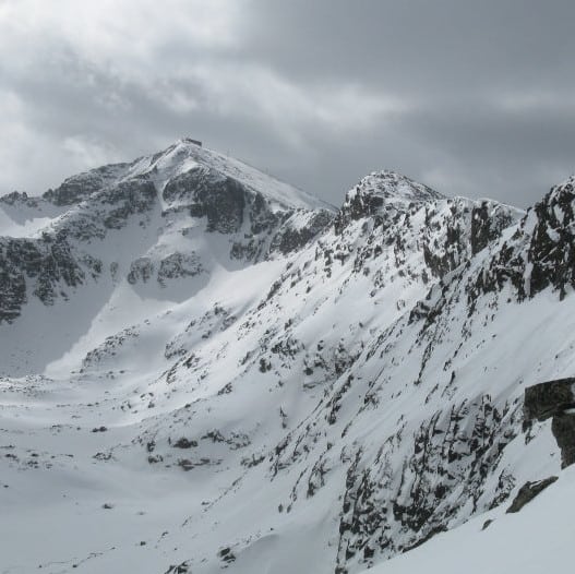 The highest peak on the Balkans - Mount Musala (2925 m).