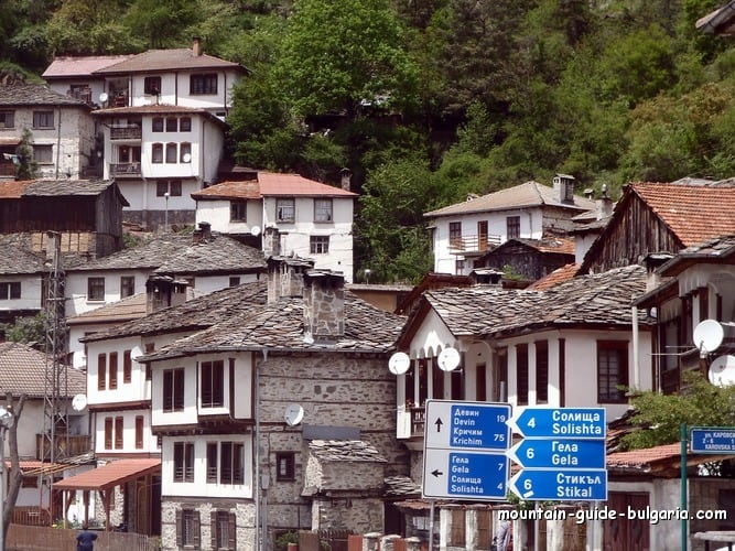 Shiroka Luka village in Rhodope Mountains Shiroka Luka village in Rhodope Mountains