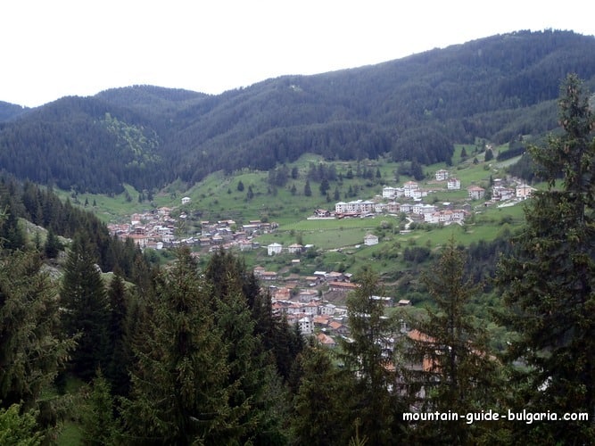 The village of Trigrad The village of Trigrad