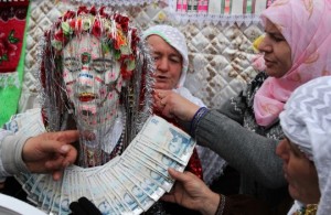 White brides in Ribnovo, Rhodope Mountains