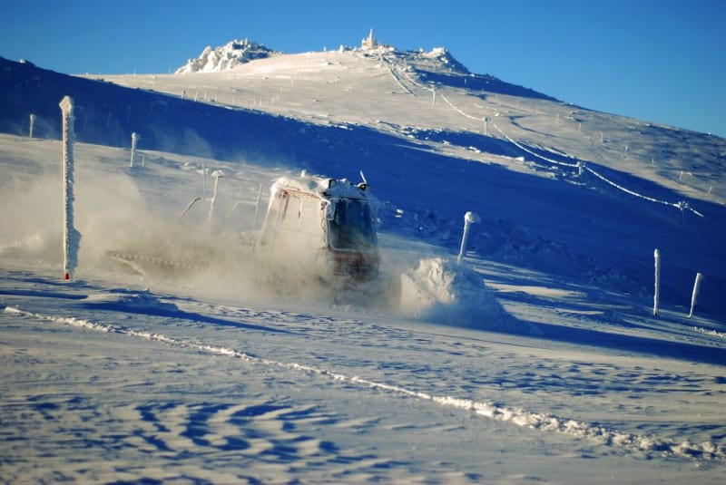 The ski zone of Vitosha