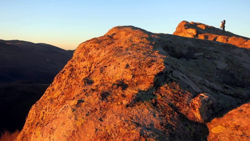 The rocks of Belintash on sunset