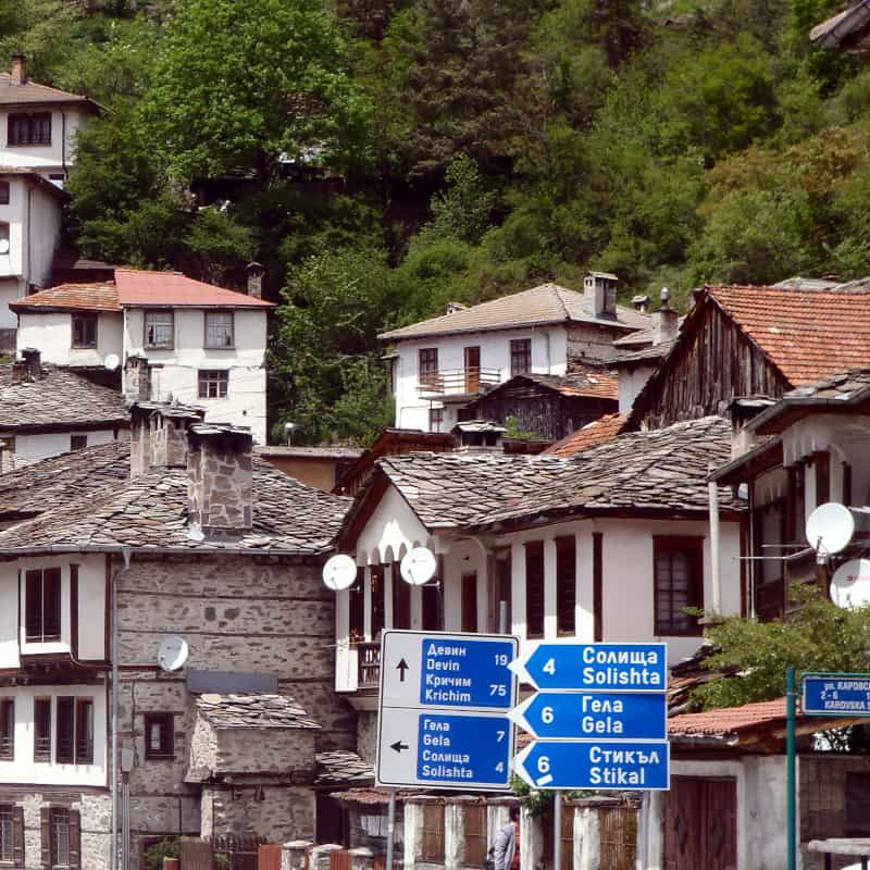 The village of Shiroka Luka - Western Rhodopes.