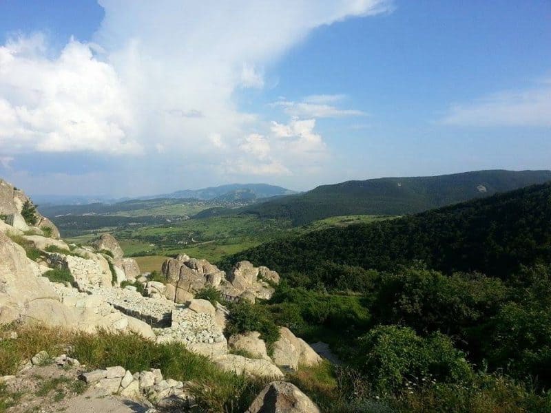 The archaeological site of Perpericon - Eastern Rhodopes.