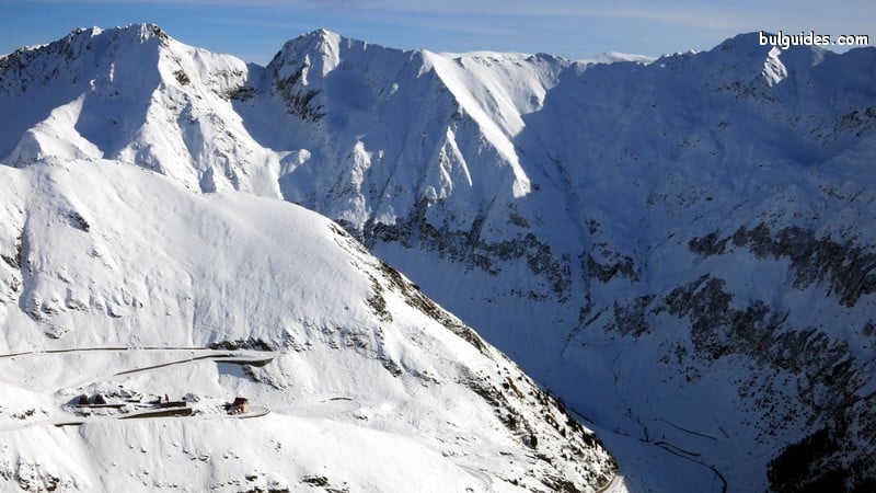 Transfagarash in winter