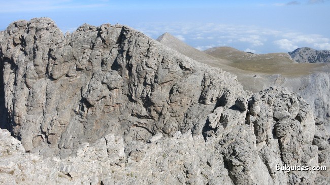View toward Stefani from Mytikas
