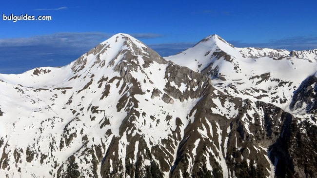 Mount Vihren (2914) the top of Pirin Mountains