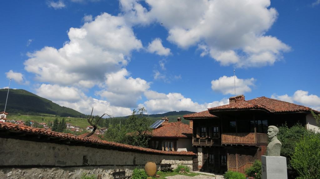 The historical town of Koprivshtitsa in Sredna Gora Mountains.