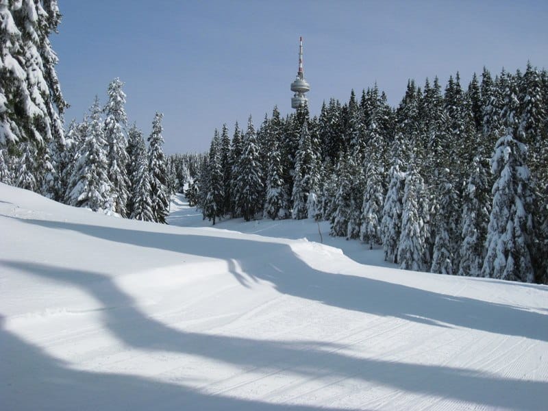 Pamporovo - the biggest ski resort in the Rhodopes.