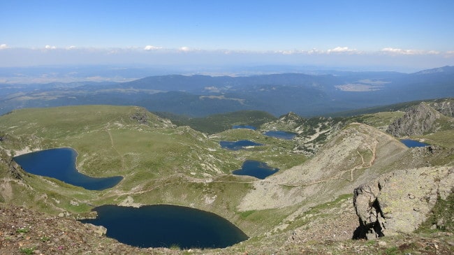 The view from Otovitsa Ridge