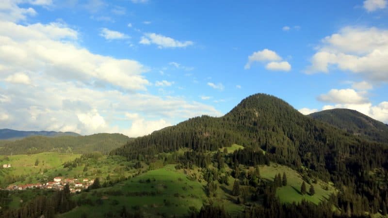 Stikul Village and Turlata Peak