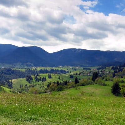 The famous Gela village in the foot of the highest ridge of the Rhodopes.
