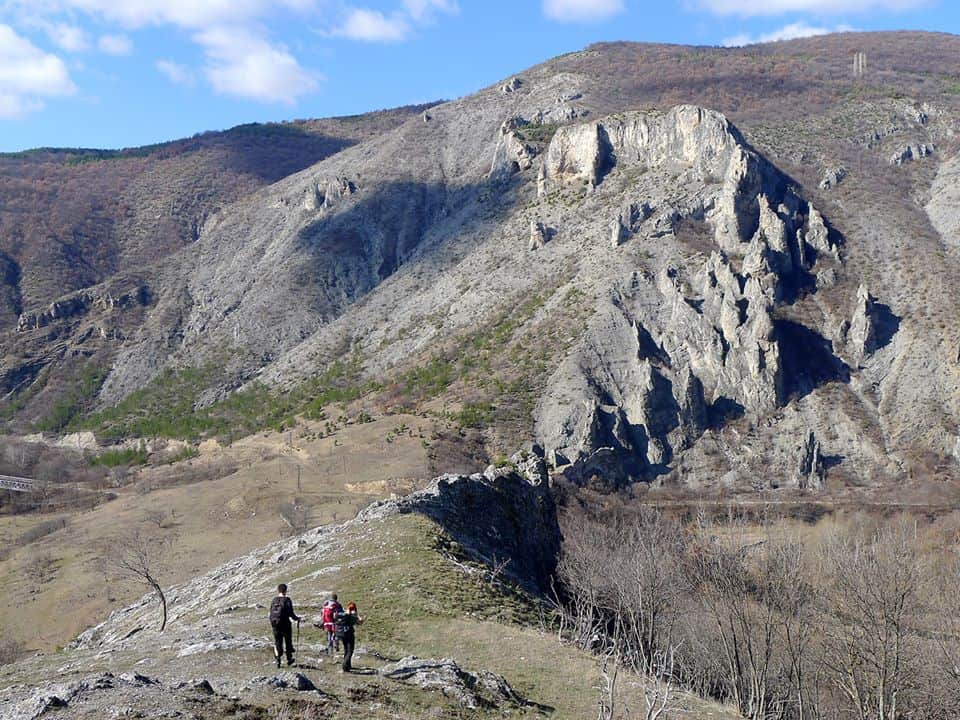 The gorge of Zemen and Polska Skakavitsa Waterfall near the town of Kyustendil.