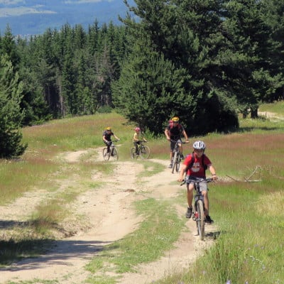 Self-guided Mountain Biking