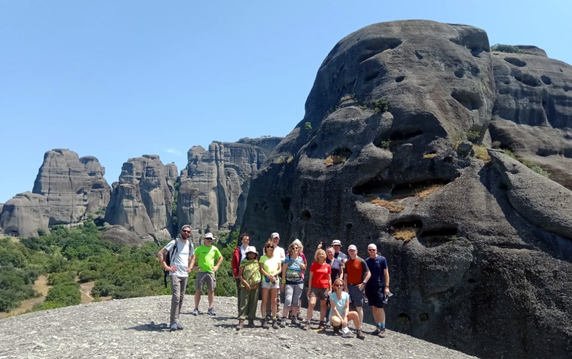 Hiking the Meteora